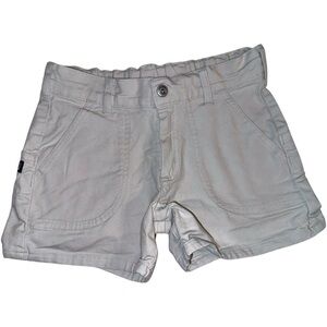 Patagonia Girls Beige Organic Cotton Blend Shorts Size Medium (10–12 Youth)
